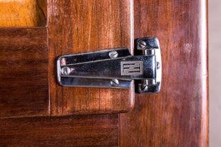 Vintage French Frigidaire Refrigerator Cabinet