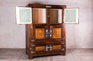 Vintage French Frigidaire Refrigerator Cabinet