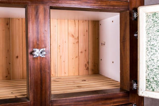 Vintage French Frigidaire Refrigerator Cabinet