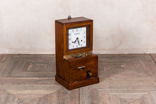 Vintage Time Recorder Clocking In Clock
