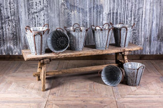 Vintage Olive Buckets