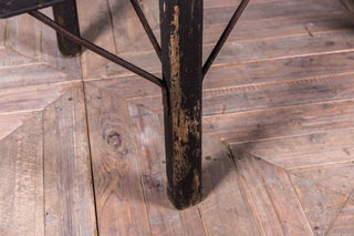 Upcycled Table Vintage Pig Cratch