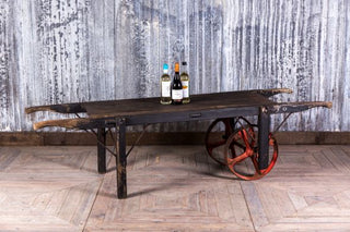 Upcycled Table Vintage Pig Cratch