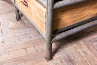 Large Vintage Multi-drawer Workbench
