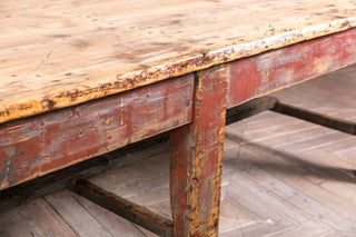 Distressed Vintage Dining Table