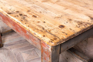 Distressed Vintage Dining Table