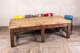 Distressed Vintage Dining Table