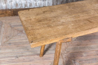 Low Rustic Dining Table