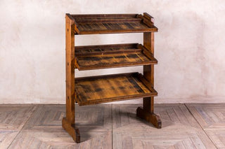 Antique Wooden Printing Rack