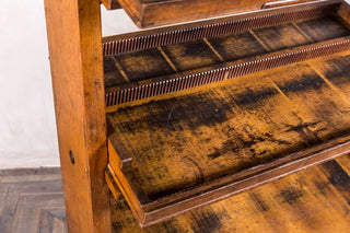 Antique Wooden Printing Rack