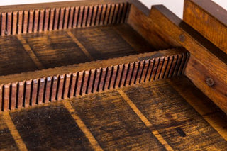 Antique Wooden Printing Rack