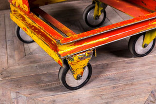 Industrial Trolley Shelves on Wheels