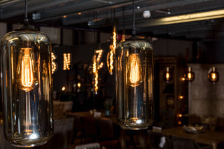 Quinto Smoked Glass 3 String Pendant Light