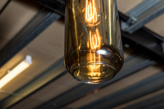 Quinto Smoked Glass 3 String Pendant Light