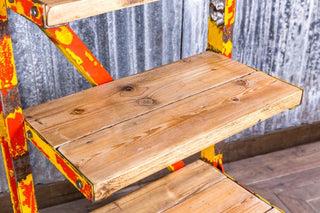 Industrial Trolley Shelves on Wheels