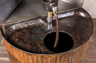Vintage Oil Drum Paraffin Dispenser
