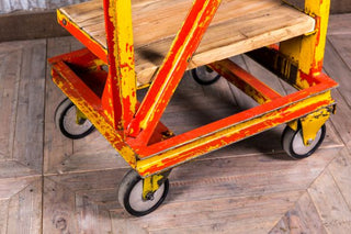 Industrial Trolley Shelves on Wheels