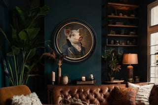 Vintage Style Royal Animal Framed Print Range