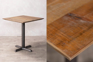 Reclaimed Pine Top Restaurant Table