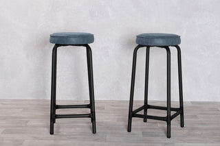 Cambridge Leather Style Bar Stool Range