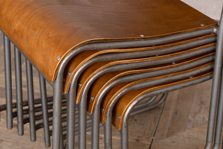 Biddulph Stacking Chair with Plywood Seat/Back - Seat 