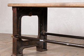 Cast Iron &amp; Oak Bench (03663) - Legs