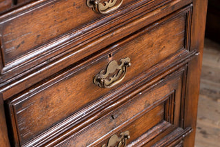 Titchmarsh and Goodwin Pedestal Oak Desk Drawers