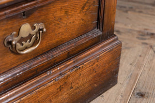 Titchmarsh and Goodwin Pedestal Oak Desk Base