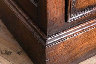 Titchmarsh and Goodwin Pedestal Oak Desk Base Corner