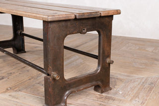 Cast Iron &amp; Oak Bench (03663) - Legs