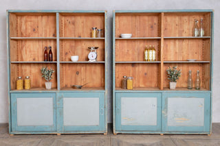 Pair of Large Pantry Kitchen Cupboards