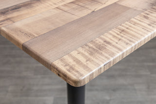 Rustic Maple ISOTOP Table with Slim Table Top