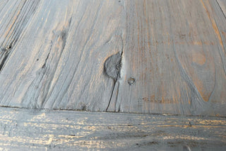 Furniture Seconds: Grey Distressed Elm Dining Table