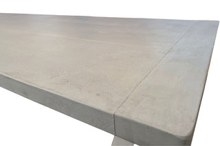 Grey Elm Table Close Up