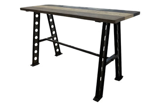 Furniture Seconds: Striped Wooden Dining Table