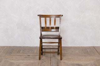 Dark Edwardian Chapel Chairs