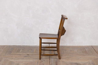 Dark Edwardian Chapel Chairs