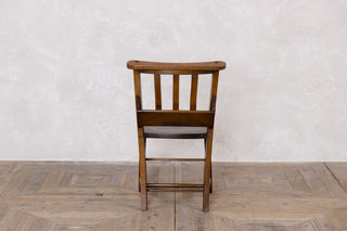 Dark Edwardian Chapel Chairs