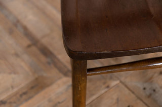 Dark Edwardian Chapel Chairs