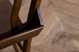 Dark Edwardian Chapel Chairs