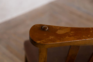 Dark Edwardian Chapel Chairs