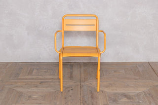 yellow-outdoor-restaurant-stacking-chair-front