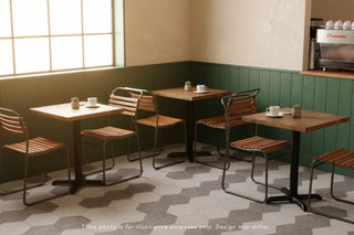 Vintage Stacking Chairs with Gunmetal Frame