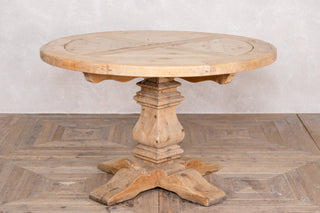 Round Pine Table