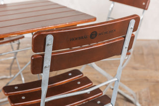 Set of 2 Vintage Outdoor Folding Chairs
