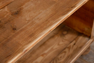 close-up-of-pine-shelves