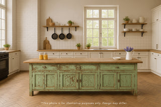 Vintage Industrial Sideboard Dresser