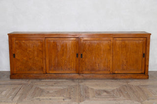 large-vintage-pine-sliding-double-door-cupboard