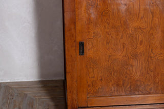 large-vintage-pine-sliding-double-door-cupboard-handle
