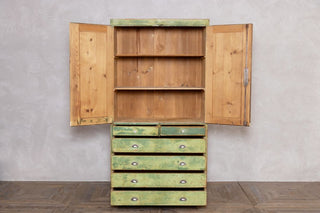 vintage-pine-storage-cupboard-open